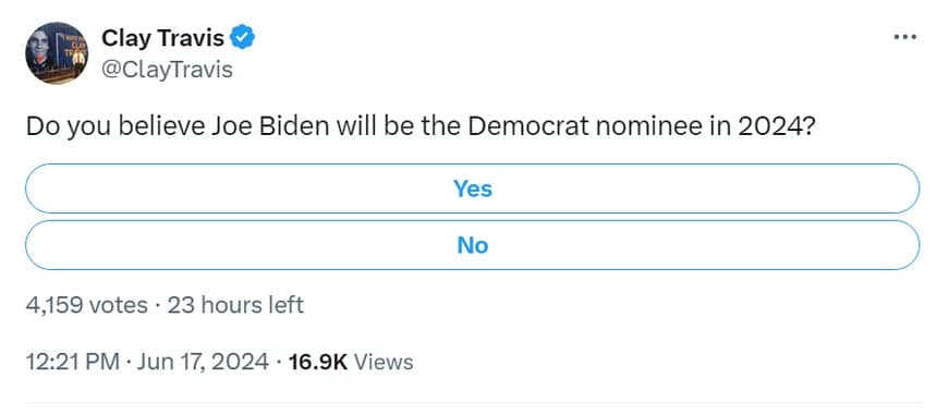 Cover Image for Will Democrats Decide Joe Has to Go?