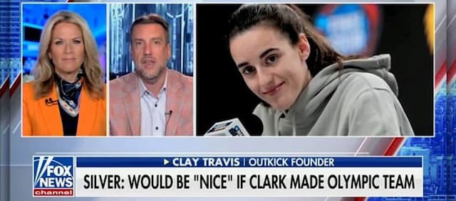 Cover Image for Clay Joins Fox to Talk About Caitlin Clark’s Olympic Snub