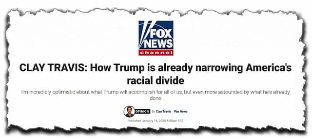 Cover Image for Clay’s Column: How Trump Is Already Narrowing America’s Racial Divide