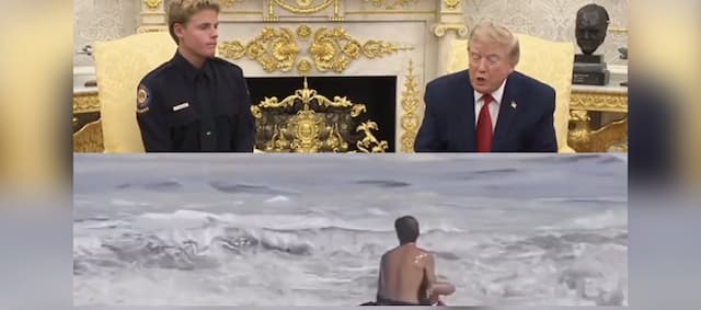 Cover Image for President Trump Honors 16-Year-Old Hero