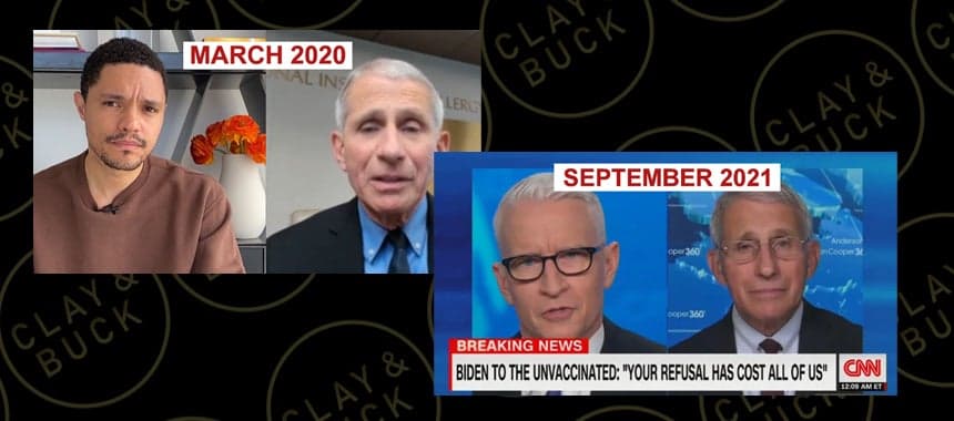 Cover Image for Then and Now: Dr. Fauci Changed His Tune on Natural Immunity