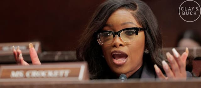 Cover Image for Jasmine Crockett’s Bombshell Dud: The WRONG Jeffrey Epstein