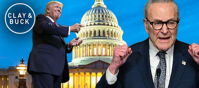 Cover Image for Democrats Fold to End Shutdown — AOC, Bernie, MSNBC Furious as Schumer Votes No