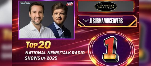 Cover Image for Clay & Buck: #1 National News/Talk Radio Show for the 3rd Year in a Row!