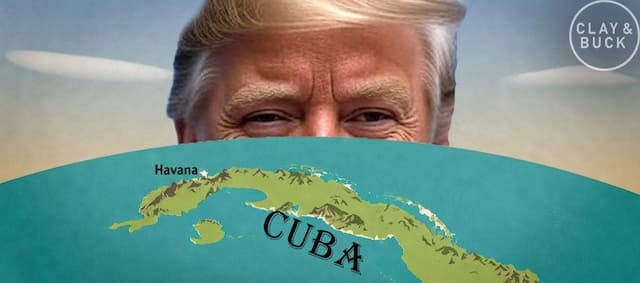 Cover Image for President Trump Says We May Just Do a “Friendly Takeover” of Cuba