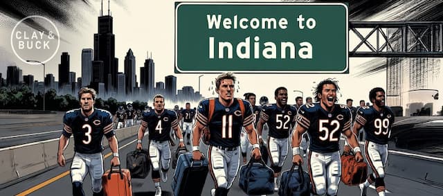 Cover Image for Wow! The Bears Flee Chicago for Indiana