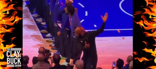 Cover Image for Clay & Buck TORCH LeBron James Over Anthem Disrespect